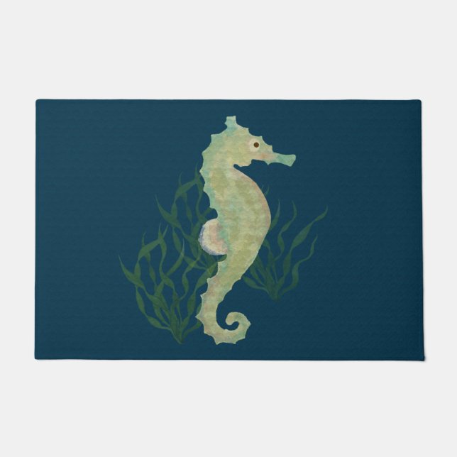 Seepferd Door Mat Fußmatte (Vorderseite)