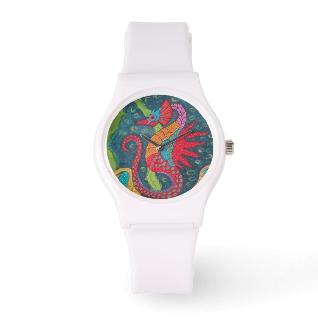 Seepferd eWatch Armbanduhr (Vorderseite)