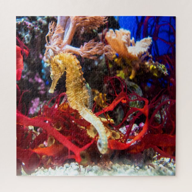 Seepferd Fantasy Puzzle (Vertikal)