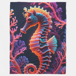 Seepferd Fleece Blanket