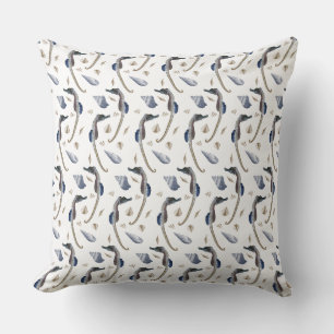 Seepferd Frenzy Pillow (Farbe auswählen) Kissen