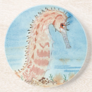 Seepferd Getränkeuntersetzer