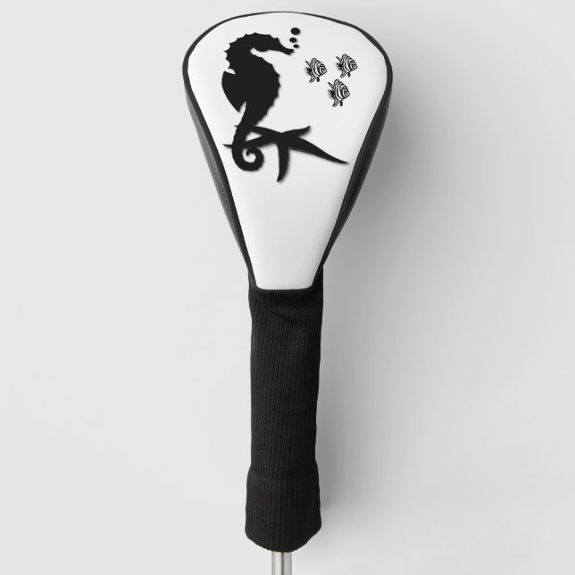 Seepferd Golf Headcover (Vorderseite)