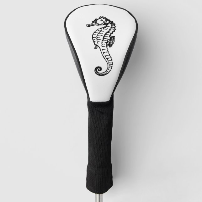 Seepferd Golf Headcover (Vorderseite)