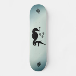 Seepferd ins Grüne Skateboard