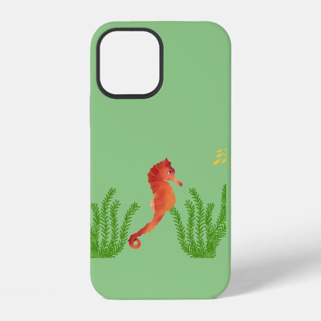 Seepferd iPhone Hülle (Rückseite)