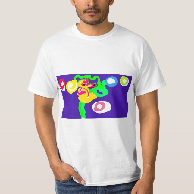 Seepferd Kunstkönig T-Shirt (Vorderseite)