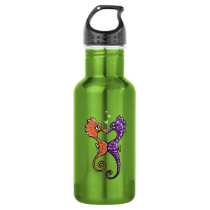 Seepferd-Kuss Weg-Leine Art™ Edelstahlflasche