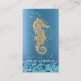 Seepferd-Logo-Visitenkarte Visitenkarte