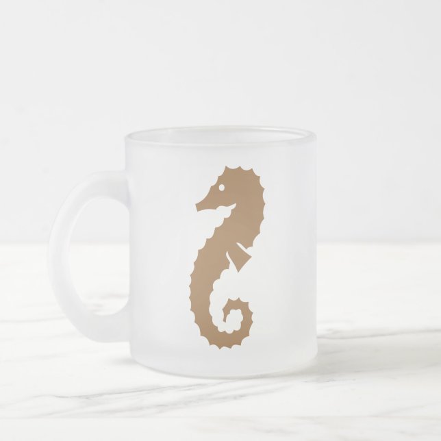 Seepferd Mattglastasse (Links)