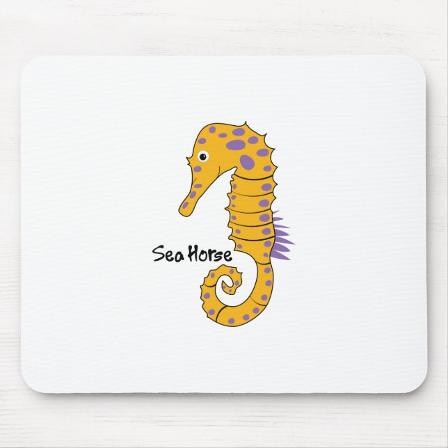 Seepferd Mousepad (Vorne)