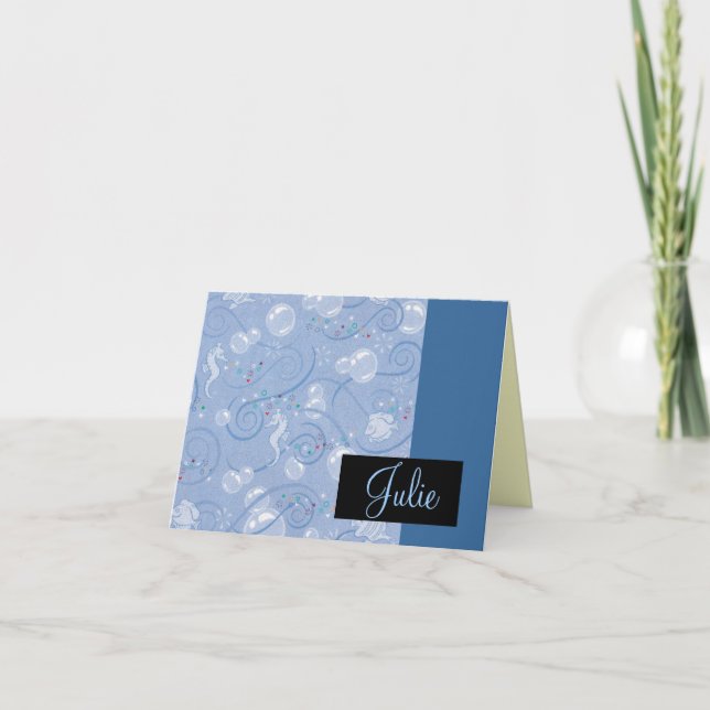 Seepferd-Note-Karte (Vorderseite)