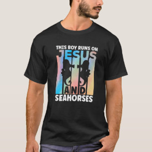 Seepferd-Outfit für Seepferdler für Jungen im Mutt T-Shirt