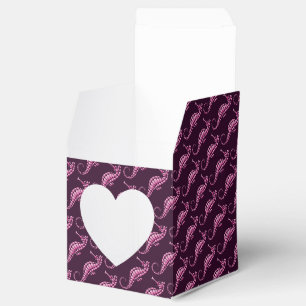 Seepferd Pink Geschenkschachtel