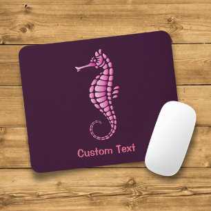 Seepferd Pink Mousepad