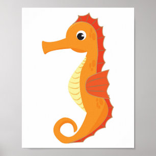 Seepferd Poster