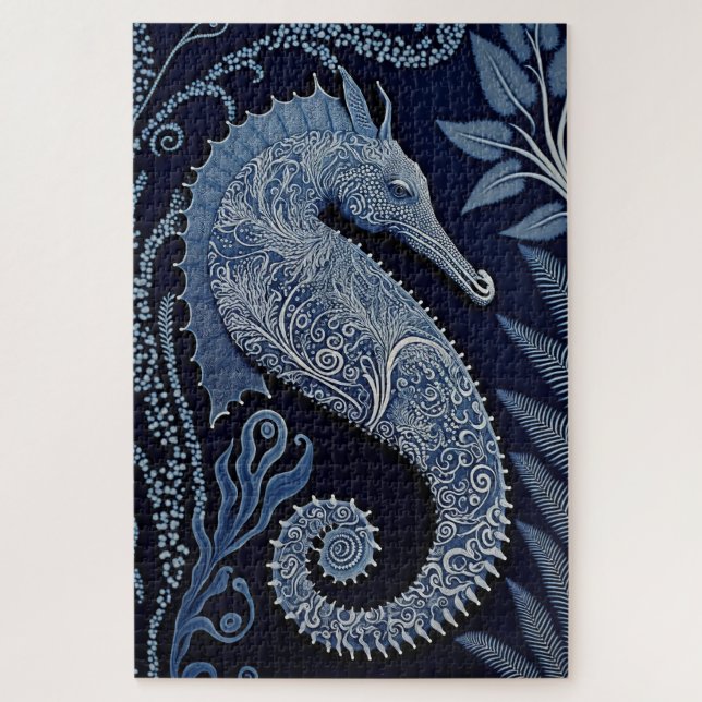 Seepferd Puzzle (Vertikal)