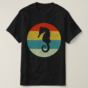 Seepferd Retro Vintag T-Shirt