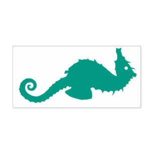 Seepferd Silhouette Permastempel