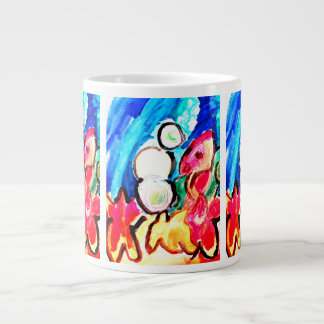 Seepferd Spaß Jumbo-Tasse