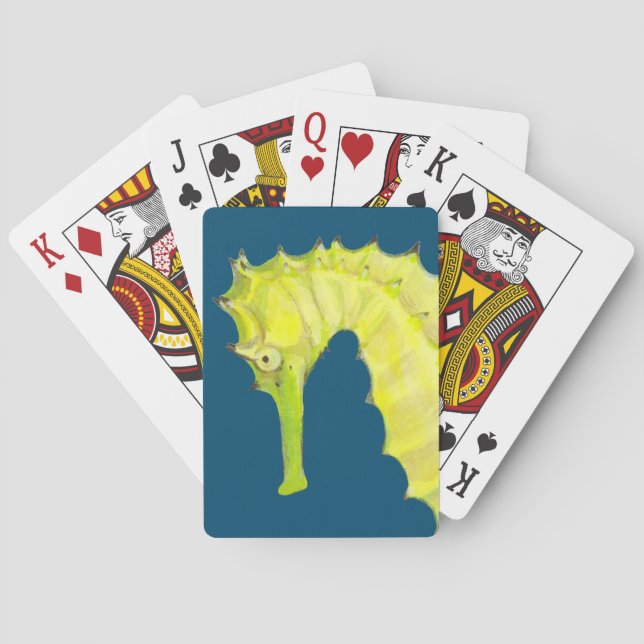 Seepferd Spielkarten (Rückseite)