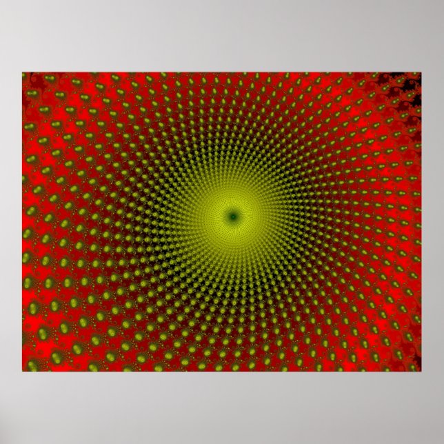 Seepferd Spiral (Print) Poster (Vorne)