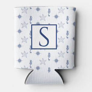Seepferd Starfish Navy Blue Dosenkühler