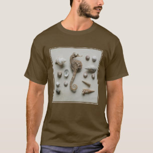 Seepferd und Muscheln T-Shirt