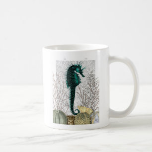 Seepferd und Seeigel Kaffeetasse