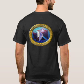 Seepferd Undersea Club Wappen T-Shirt-Shirt T-Shirt