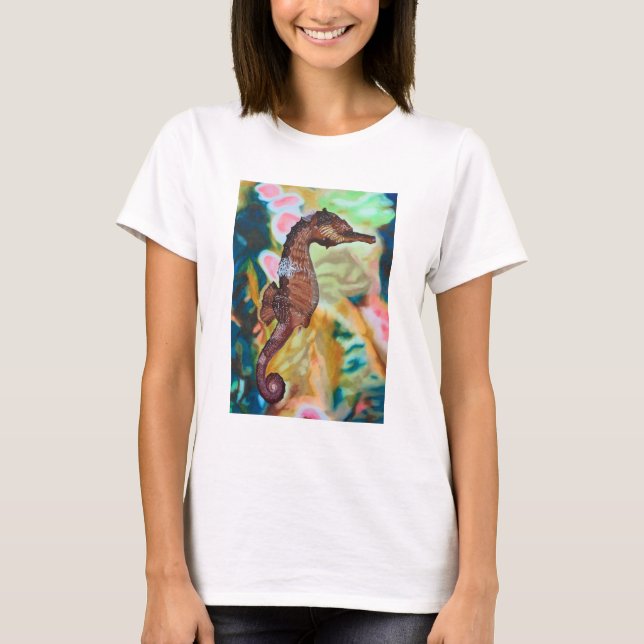 Seepferd Warrior Women's T - Shirt (Vorderseite)