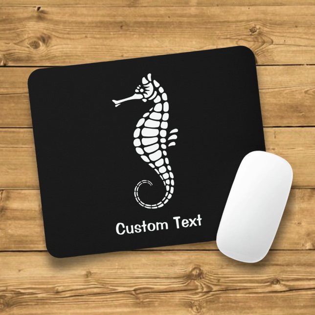 Seepferd White Mousepad (Von Creator hochgeladen)