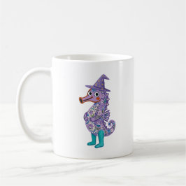 Seepferd-Zaubererhut-Tasse Kaffeetasse