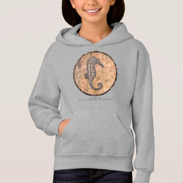 Seepferdchen, Canyons, New Mexico T - Shirt Hood (Vorderseite)