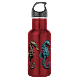 Seepferdchen Edelstahlflasche