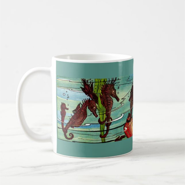 Seepferdchen Kaffeetasse (Links)