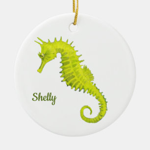 Seepferdchen Keramik Ornament