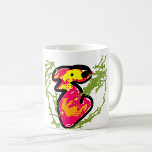 Seepferdchen Kunst Freude Kaffeetasse