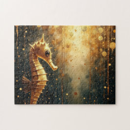 Seepferdchen-Kunst Puzzle