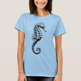 Seepferdchen-Kunst T-Shirt