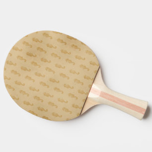 Seepferdchen Meeresliebhaber im Vintage-Stil Tischtennis Schläger