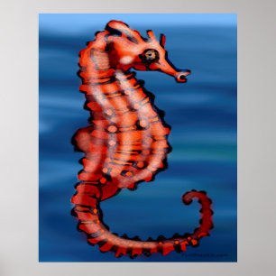 Seepferdchen Poster