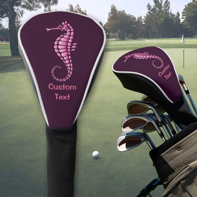 Seepferdchen Rosa Golf Headcover (Von Creator hochgeladen)