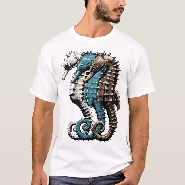 Seepferdchen T-Shirt (Vorderseite)
