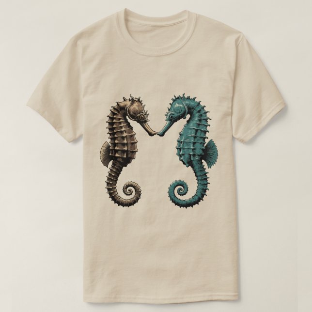 Seepferdchen  T-Shirt (Design vorne)