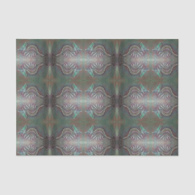 Seepferddrache-Seidenpapier Seidenpapier (Vorderseite)