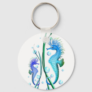 Seepferde Cartoon Schlüsselanhänger