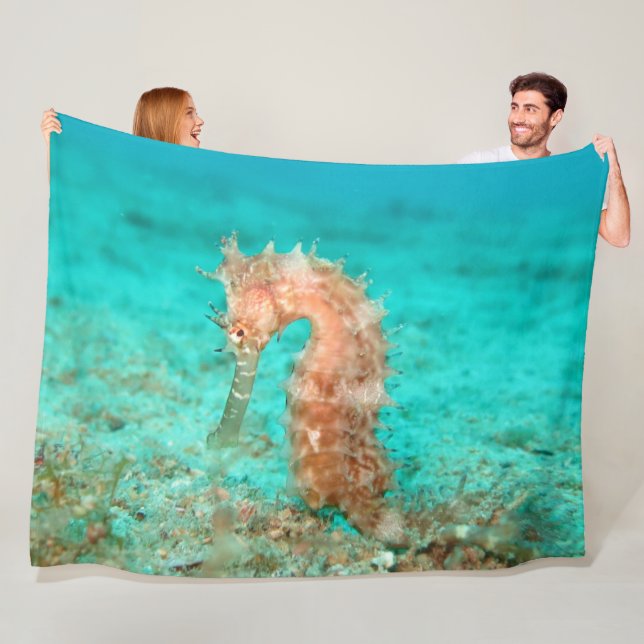 Seepferde Fleece Blanket (Beispiel)