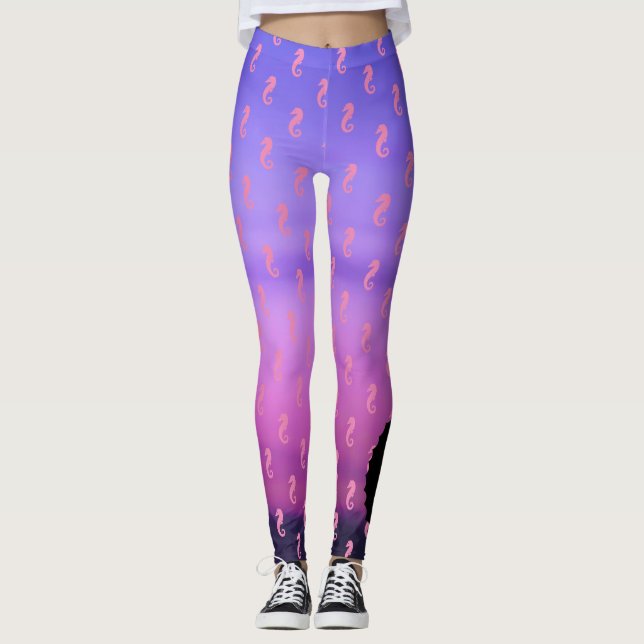 Seepferde Leggings (Vorderseite)