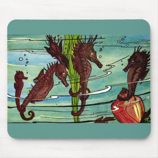 Seepferde Mousepad (Vorne)